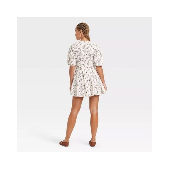 Women's Bell Elbow Sleeve Mini A-Line Dress - Universal Thread™-NWT - Picture 2 of 2